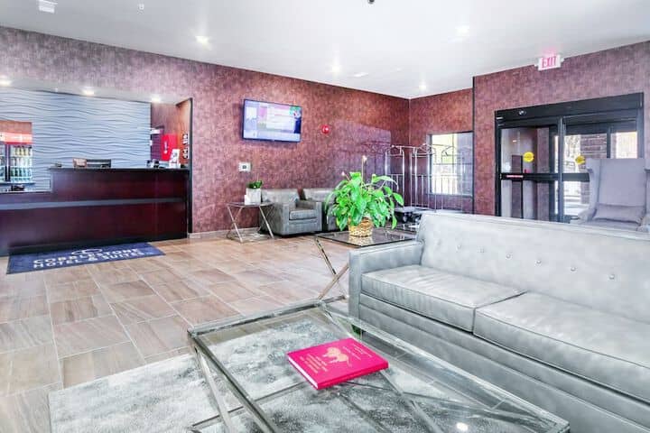 Lobby sitting area